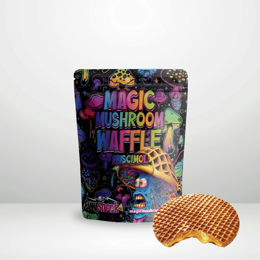 Muscimol siraps våffla 25mg - Premium muscimol våffla från Weedly