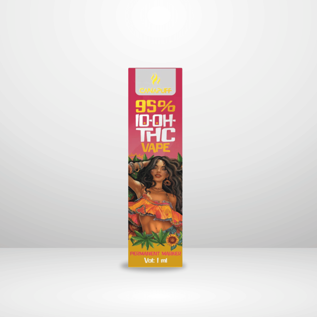 Canapuff 10-OH-THC 95% Quality vape hos Weedly, Permanent marker